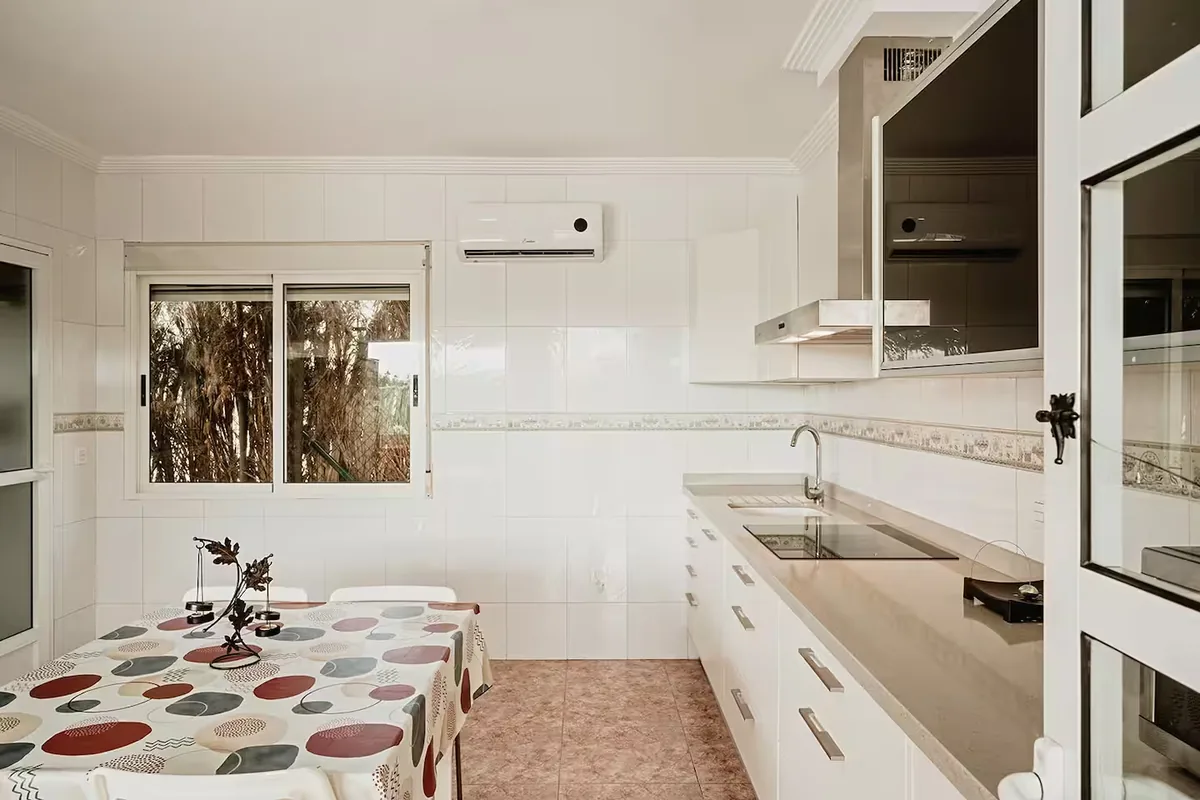 Cocina exterior de Villa Alegre Matola