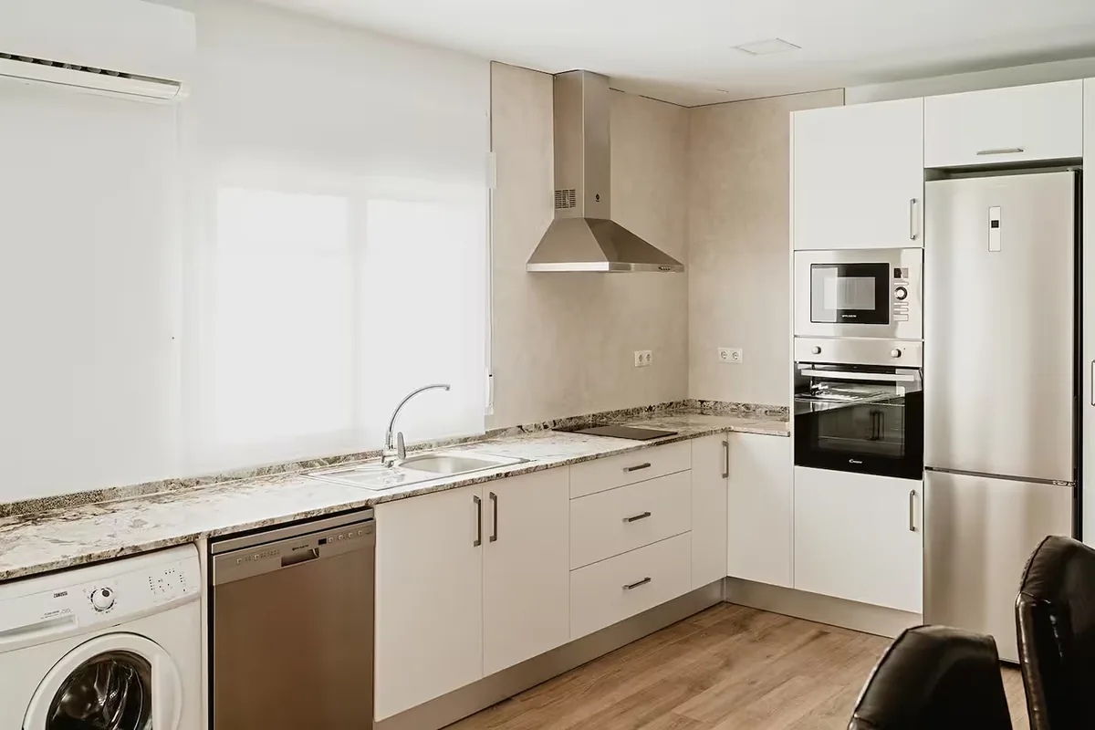 Cocina principal de Villa Alegre Matola