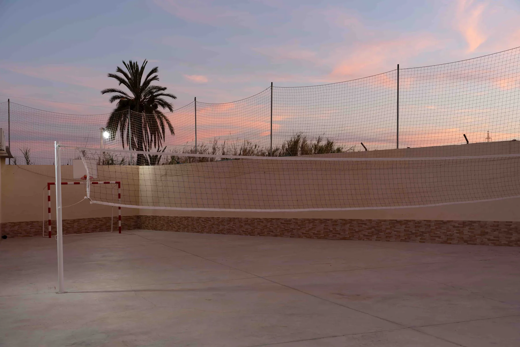 Pista deportiva de Villa Alegre Matola
